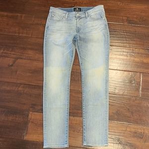 Men's 7 For All Mankind Paxtyn Luxe Performance Jean 31 Light Wash Blue SPRING